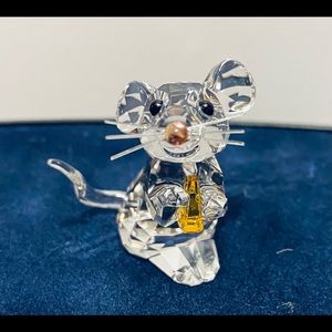 Swarovski Crystal Mouse ***Rare*** Figurine!